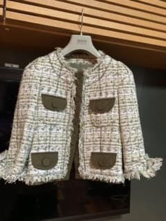 ★nana様専用★to be chic ツイード　ジャケット　美品　40のサムネイル