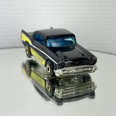 レア　ビンテージ　ホットウィール　ミニカー　‘57 シボレー　黒　香港製