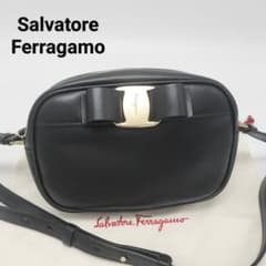 【未使用級✨】フェラガモ パーティバッグ ショルダーバッグ スエード レザー 未使用級✨】フェラガモ パーティバッグ ショルダーバッグ