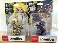 amiibo 스플라툰 잉크링 옥틀링 2체 세트