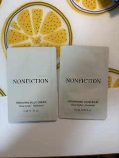 NONFICTION ボディクリーム ハンドバーム サンプルセット