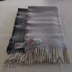 quatre saisons barker textileブランケット２点 quatre saisons barker textileブランケット2点 - メルカリ