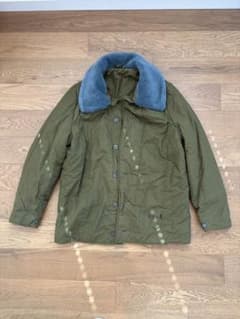 実物 デッドストック級 旧ソ連軍 ロシア軍 タンカースジャケット 襟ボア 冬用 実物 デッドストック級 旧ソ連軍 ロシア軍 タンカースジャケット 襟