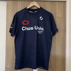 中央大学　バレーボールチーム シャツ ネイビーのサムネイル