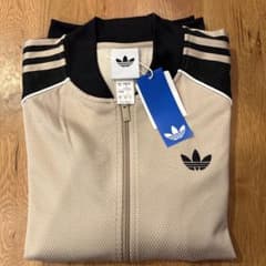 adidas SD079 ベージュ ジャージ Lサイズ 藤井風 - メルカリ