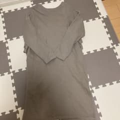 【aozora様専用】ロングワンピース　バックフリルのサムネイル