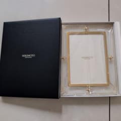 Mikimoto フォトフレーム クリア・ゴールドのサムネイル