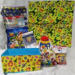 ☆토이 스토리☆ 런치 크로스 & 건착 & 파우치 etc. 9점 세트