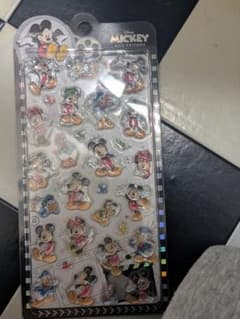 新品未開封　　プチドロップステッカー　ボンボンドロップシール　ディズニーのサムネイル