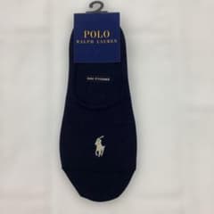 POLO RALPH LAUREN フットカバー ブラック　綿混 - 4