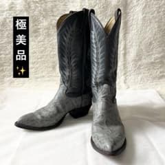 ⭐️極美品⭐️トニーラマ　ウエスタンブーツ　刺繍　レザー　リザード　6814 極美品✨トニーラマ ウエスタンブーツ 刺繍 エレファント 像革 - メルカリ