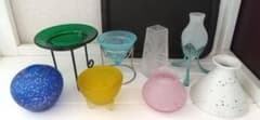ガラスミニ花器セットのサムネイル