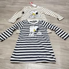 新品　女の子　スヌーピー長袖Tシャツのサムネイル