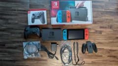 Nintendo Switch 本体とコントローラー+SD128GBセット Nintendo Switch 本体 (SDカード128GB,Proコン付き) - メルカリ