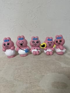 おぱんちゅうさぎ フィギュア 5種セットのサムネイル