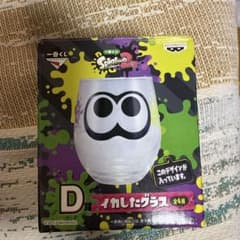 Splatoon 2 오징어 디자인 유리 D