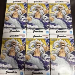 ワンピース Grandista モンキー・D・ルフィ ギア5 フィギュアセットのサムネイル