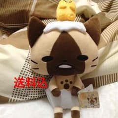 【送料込】ぐでたま×モンハンアイルー ぐでっとアイルーぬいぐるみのサムネイル