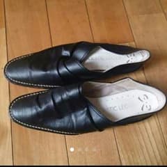 るるる様　フラット　シューズ　ブラック　黒のサムネイル