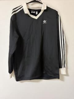 adidas スリーストライプス サテン 長袖Tシャツ アディダスのサムネイル