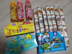 韓国系お菓子詰め合わせセット13品+オマケ2品のサムネイル