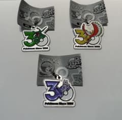 포켓몬 메탈 키홀더 30주년 기념 메탈 매력 세트