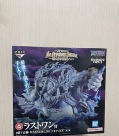 【未開封】　人気再来　ワンピース　一番くじ　ラストワン賞　2億V雷神　フィギュアのサムネイル