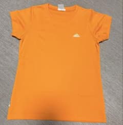 adidas アディダス CLIMALITE 半袖Tシャツ オレンジ Mのサムネイル