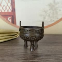 銅鼎 香炉 線香炉 銅器 置物 装飾品 工芸品 美術品 - メルカリ