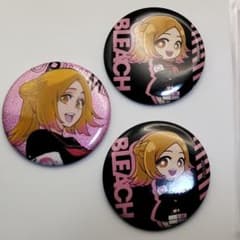 ブリーチ　井上織姫　クリスタライト　缶バッジ 　　BLEACH BLEACH 井上織姫 クリスタライト 缶バッジ - メルカリ