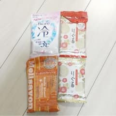 新品未開封  汗拭きシートのサムネイル