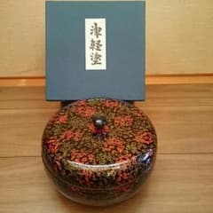 津軽塗り 菓子器のサムネイル