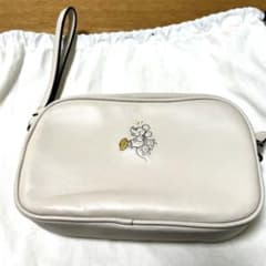 Coach Mickeyショルダーバッグ クリーム色のサムネイル