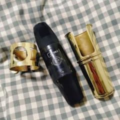 Selmer S80 サックスマウスピース リガチャー キャップセット テナー