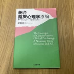 総合臨床心理学原論 サイエンスとアートの融合のためにのサムネイル