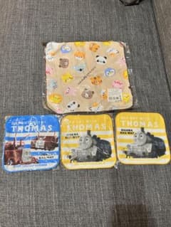 アニマルループタオル　トーマスミニタオル　4枚セットのサムネイル