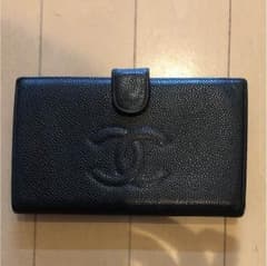 moko1010様専用＊CHANEL キャビアスキン 長財布 ※訳あり※のサムネイル