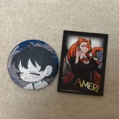 魔フィア イルマ アメリ 缶バッジ ステッカー