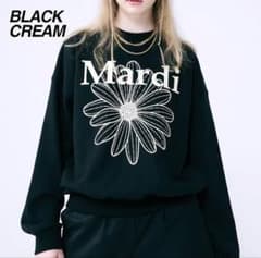 マルディメクルディ　スウェット　ブラッククリームのサムネイル