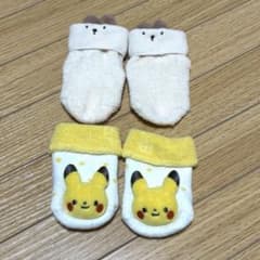 몽포케 monpoké petit main 아기 양말 2 다리 세트