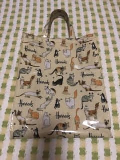 Harrods トートバッグ  猫柄のサムネイル