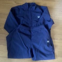 美品]FRED PERRY BEAMSシェルジャケット セットアップ ネイビー - メルカリ