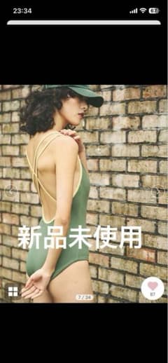 null 水着 パイピングSWIMワンピース ヌル - メルカリ