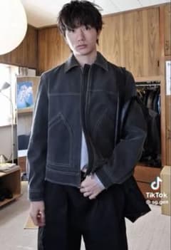 ZARA ウォッシュドエフェクトステッチジャケット Genyaさん着用サイズのサムネイル