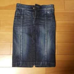 ダブスタ、デニムタイトスカートのサムネイル