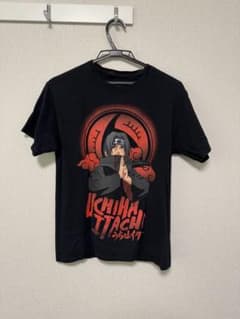 NARUTO うちはイタチ Tシャツ ブラックのサムネイル