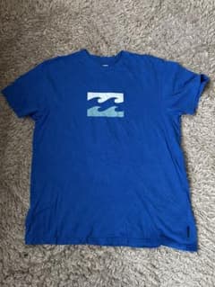 BILLABONG ビラボン ウェーブロゴ プリント Tシャツ ブルー Mサイズのサムネイル