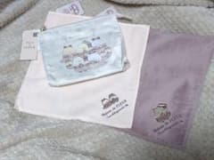 Maison de FLEUR 스미코구라시 파우치 손수건 세트