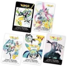 ポケミク 初音ミク ポケモン 記念限定品 クリアカード コンプリート