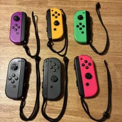 Joy-Con コントローラー 6個セット　ジャンク品のサムネイル
